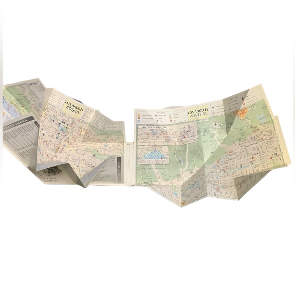 Los Angeles PopOut Map - Picture 3 of 3